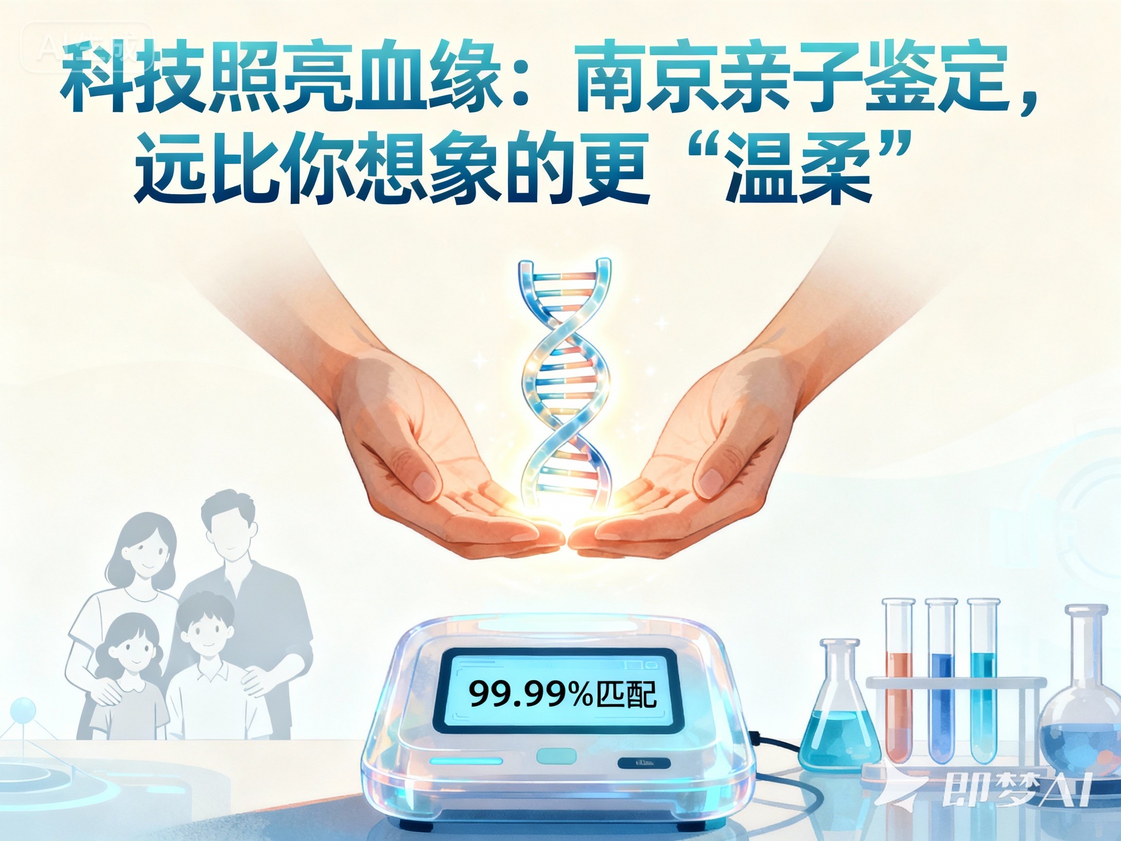 科技照亮血缘：南京亲子鉴定，远比你想象的更“温柔”