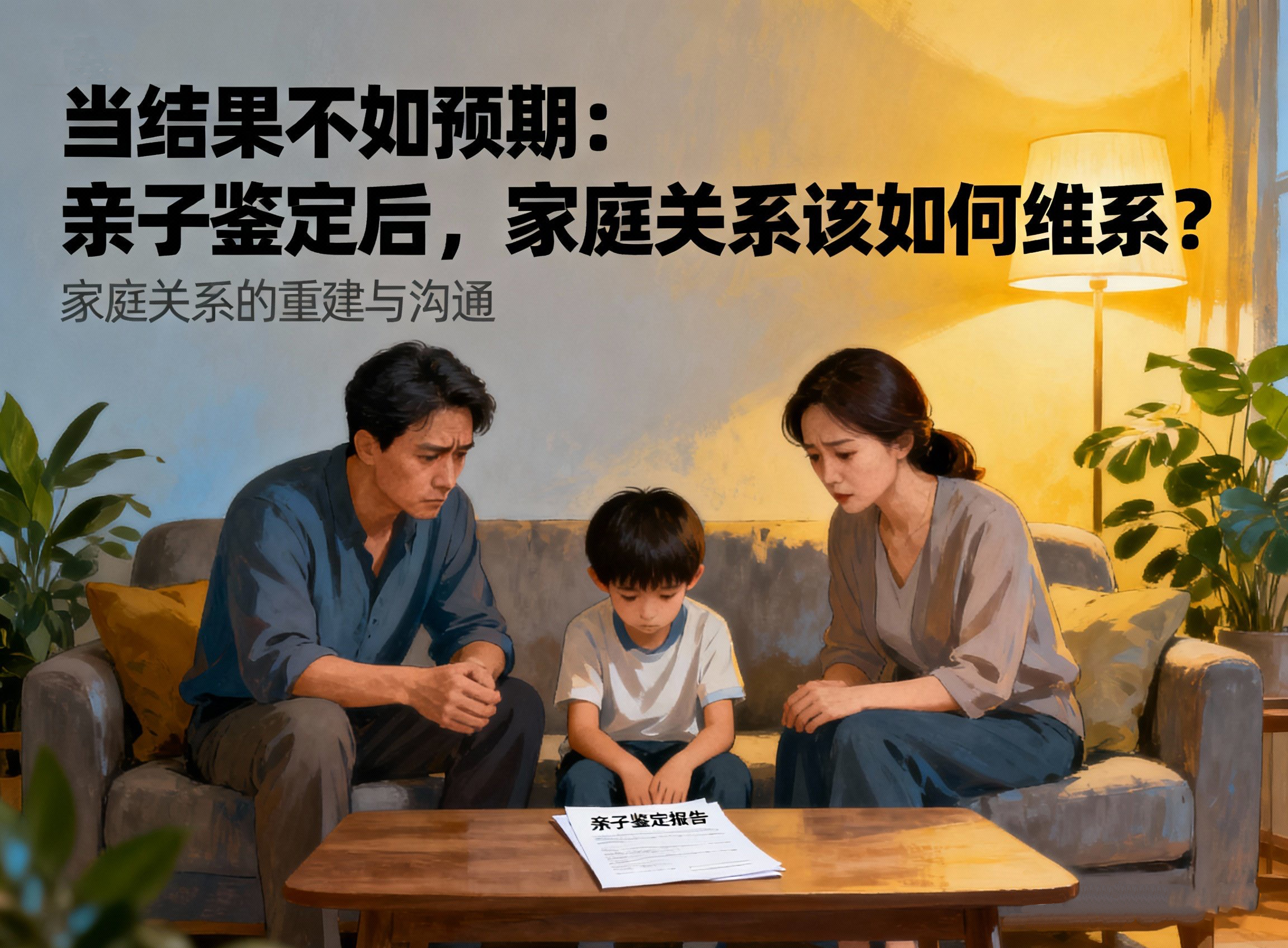 当结果不如预期：亲子鉴定后，家庭关系该如何维系？