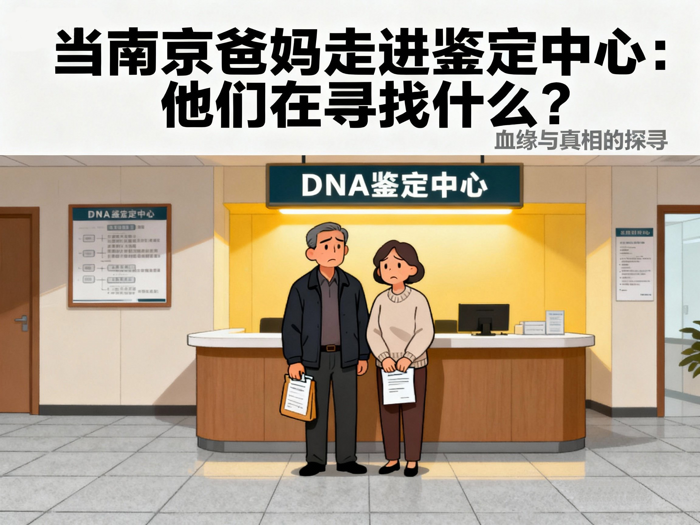 当南京爸妈决定走进鉴定中心，他们在寻找什么？